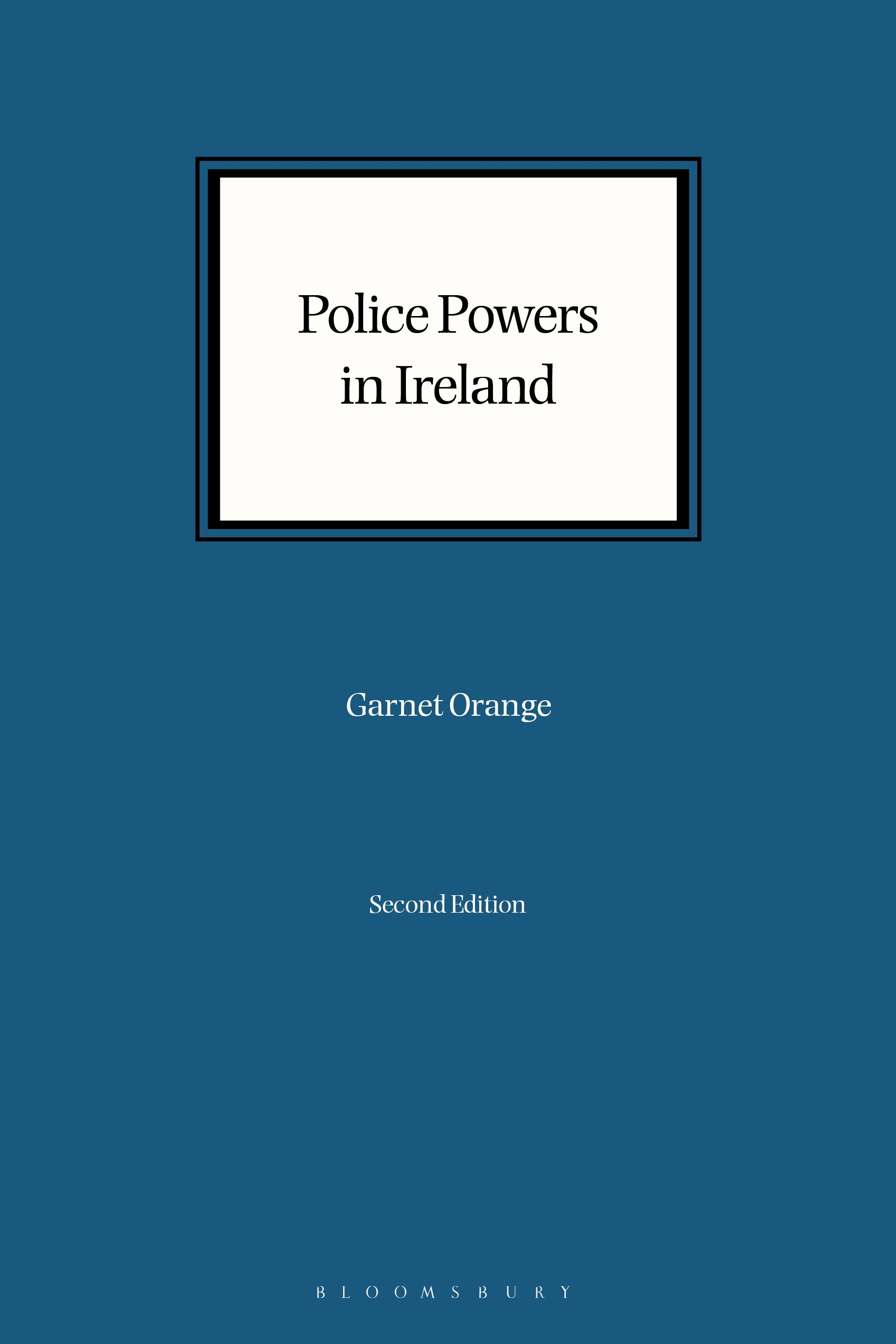 Police Powers in Ireland book jacket