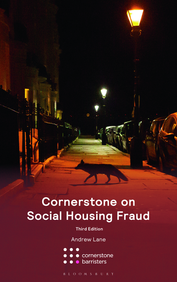 Cornerstone on Social Housing Fraud book jacket