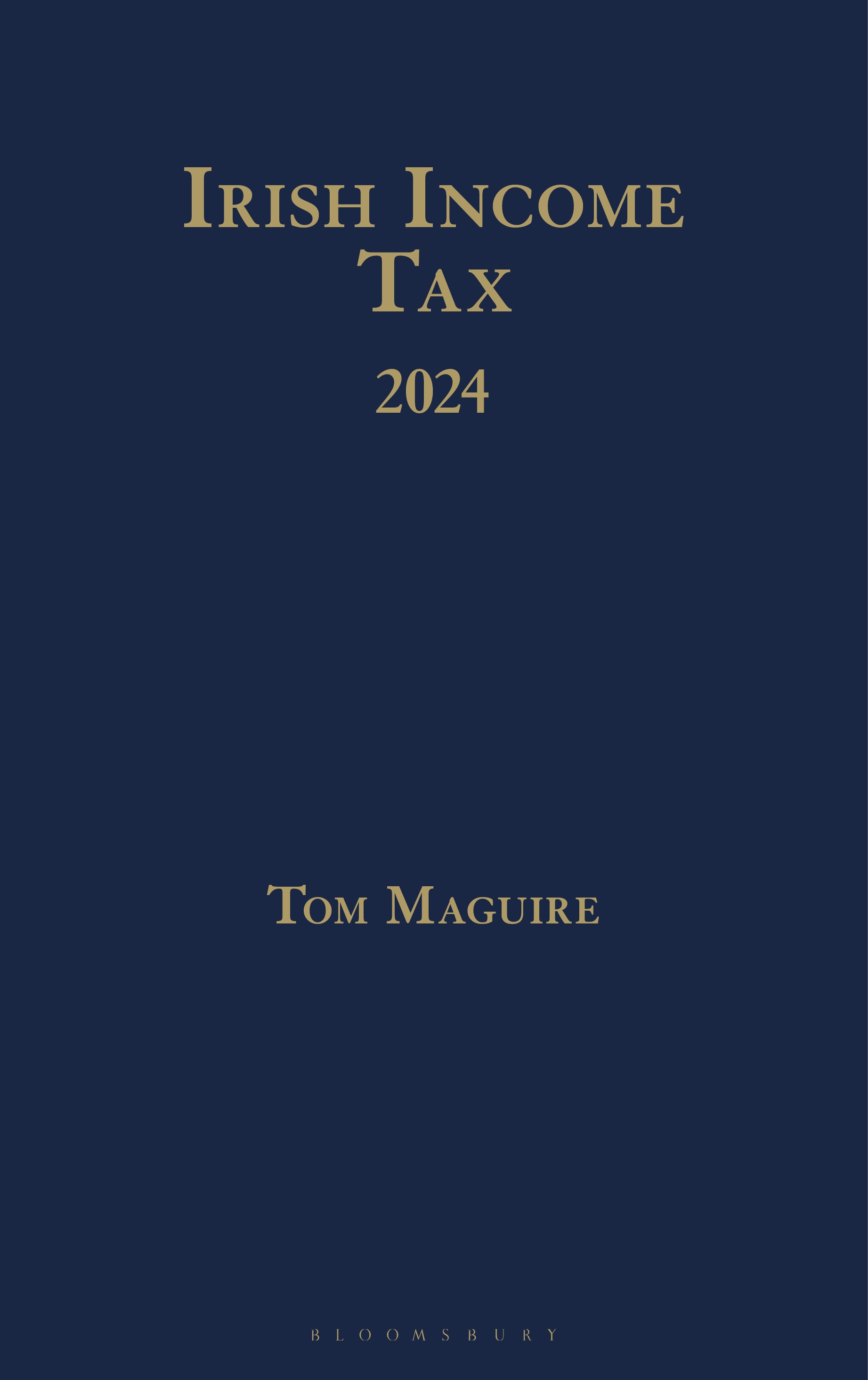 Irish Income Tax 2024 book jacket