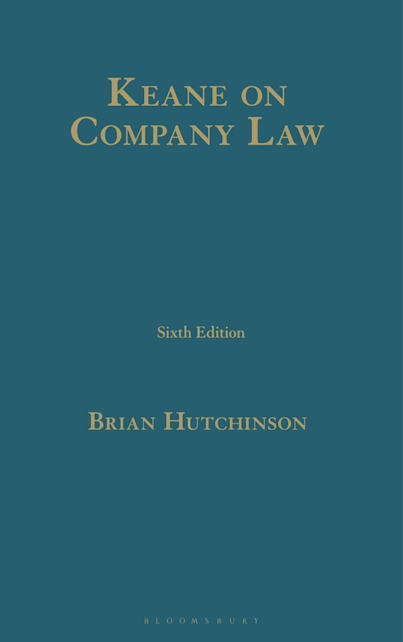 Keane on Company Law book jacket