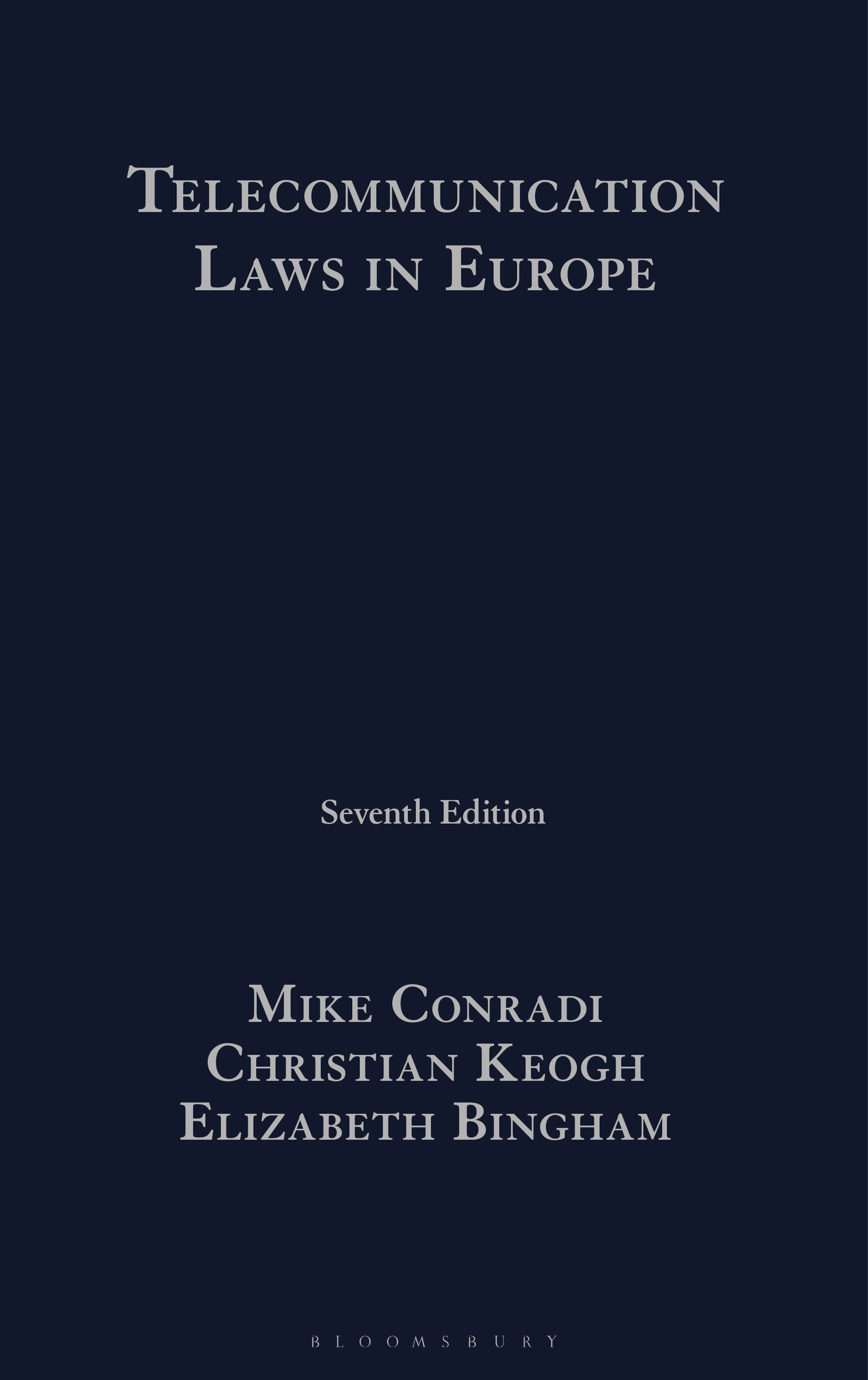 Telecommunication Laws in Europe book jacket